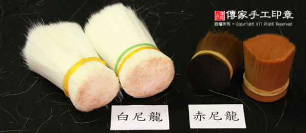 白尼龍和赤尼龍的實際樣子圖 白尼龍和赤尼龍的實際樣子圖