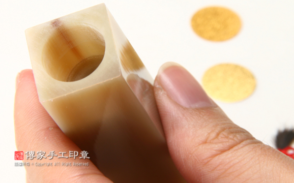 臍帶印章製作過程-8 臍帶印章製作過程-8