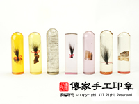 一體成型透明臍帶印章