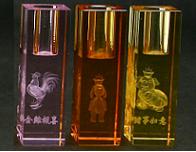 十二生肖科技水晶臍帶章