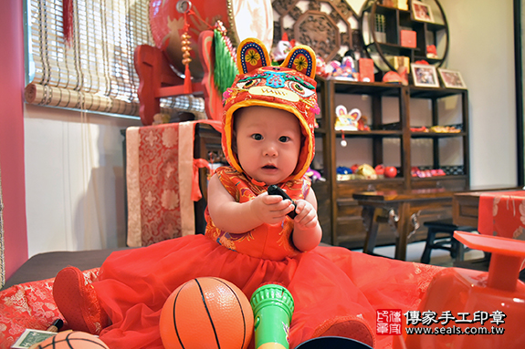 香山區莊寶寶古禮抓周：周歲抓周活動和儀式，一切圓滿。照片8