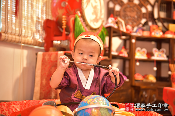香山區石寶寶古禮抓周：周歲抓周活動和儀式，一切圓滿。照片12