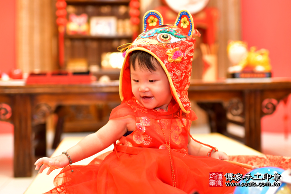 鳳山區陳寶寶周歲抓周活動和儀式，一切圓滿。照片30