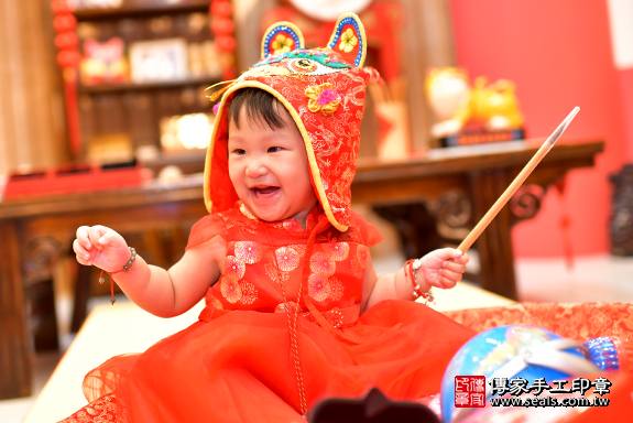 鳳山區陳寶寶周歲抓周活動和儀式，一切圓滿。照片31