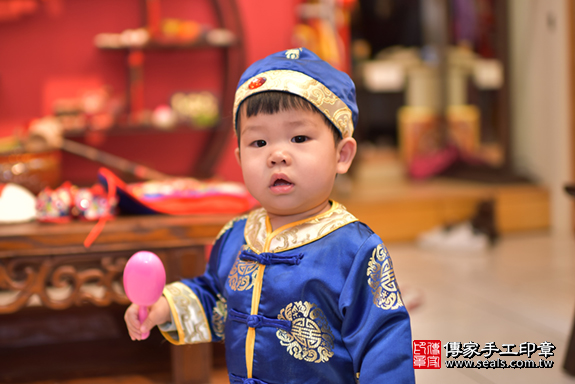 台中市北區張寶寶古禮抓周祝福活動。照片8