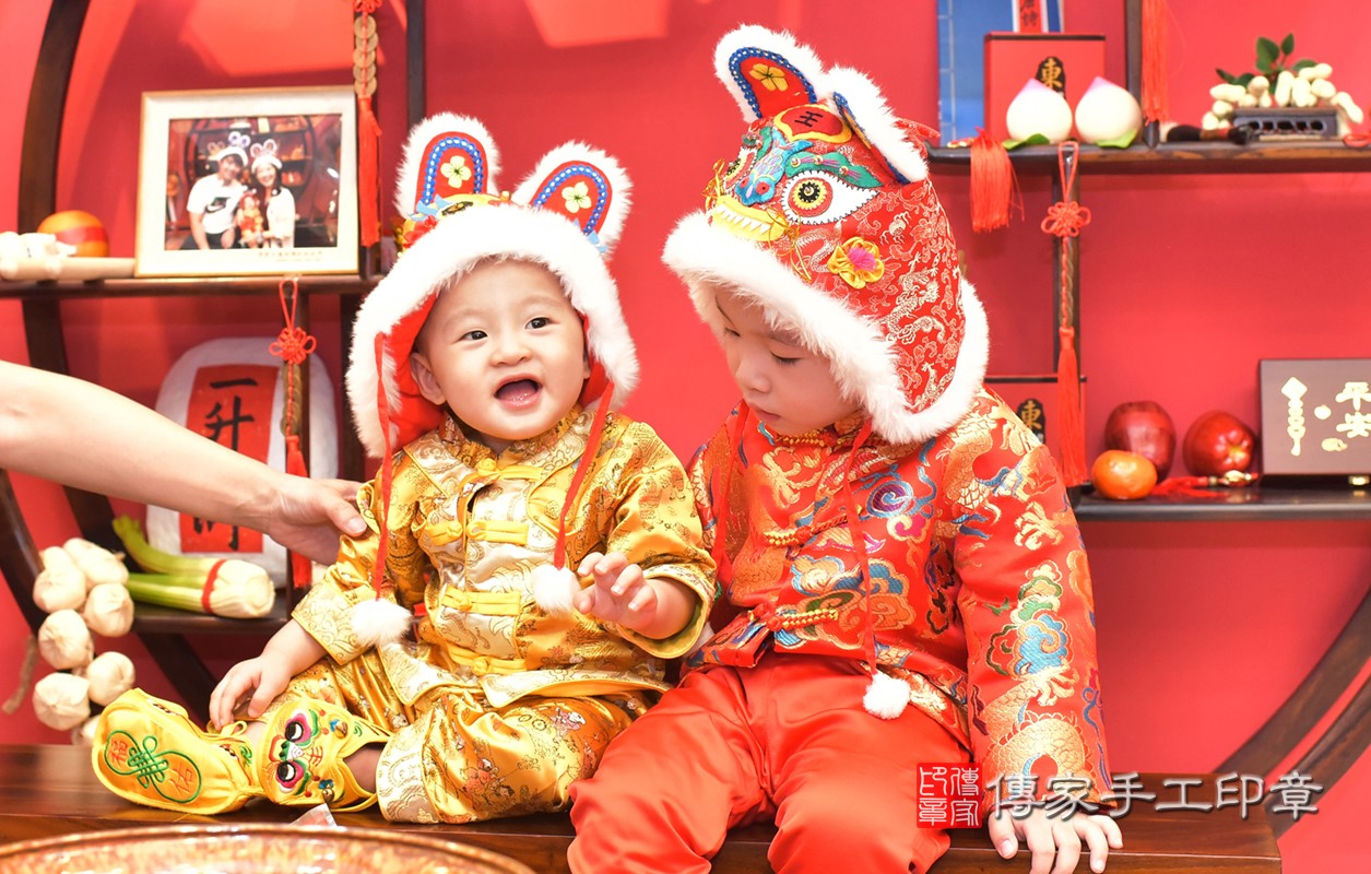 北區蕭寶寶古禮抓周：周歲抓周活動和儀式，一切圓滿。照片3