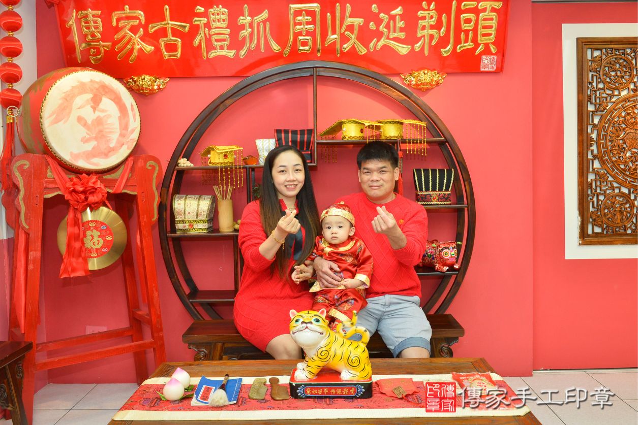 台中市北區温寶寶抓周推薦:傳家台中店抓周 .....照:4
