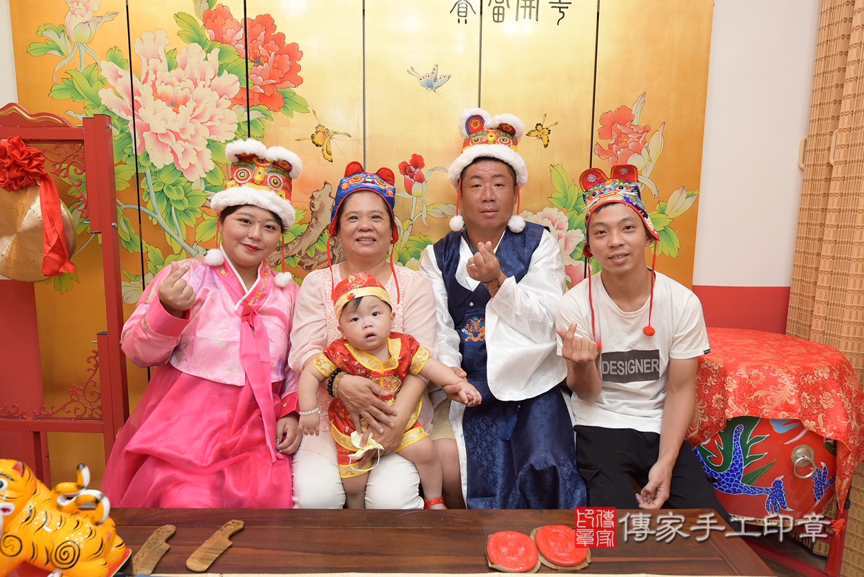 台北市大同區黃寶寶抓周推薦:傳家台北店抓 .....照:26