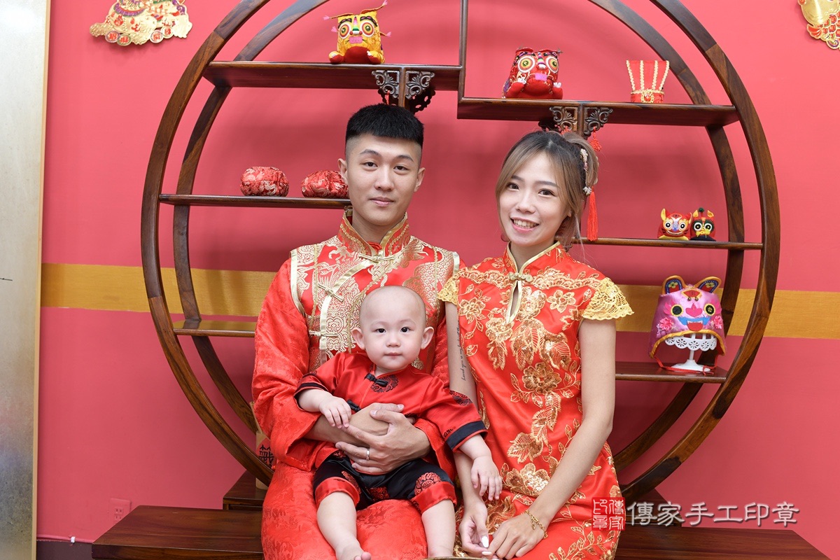 新北市永和區黃寶寶抓周推薦:傳家新北店抓 .....照:5