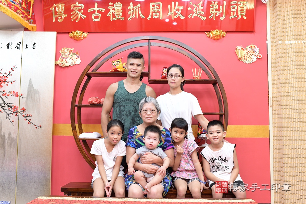 新北市永和區簡寶寶抓周推薦:傳家新北店抓 .....照:14
