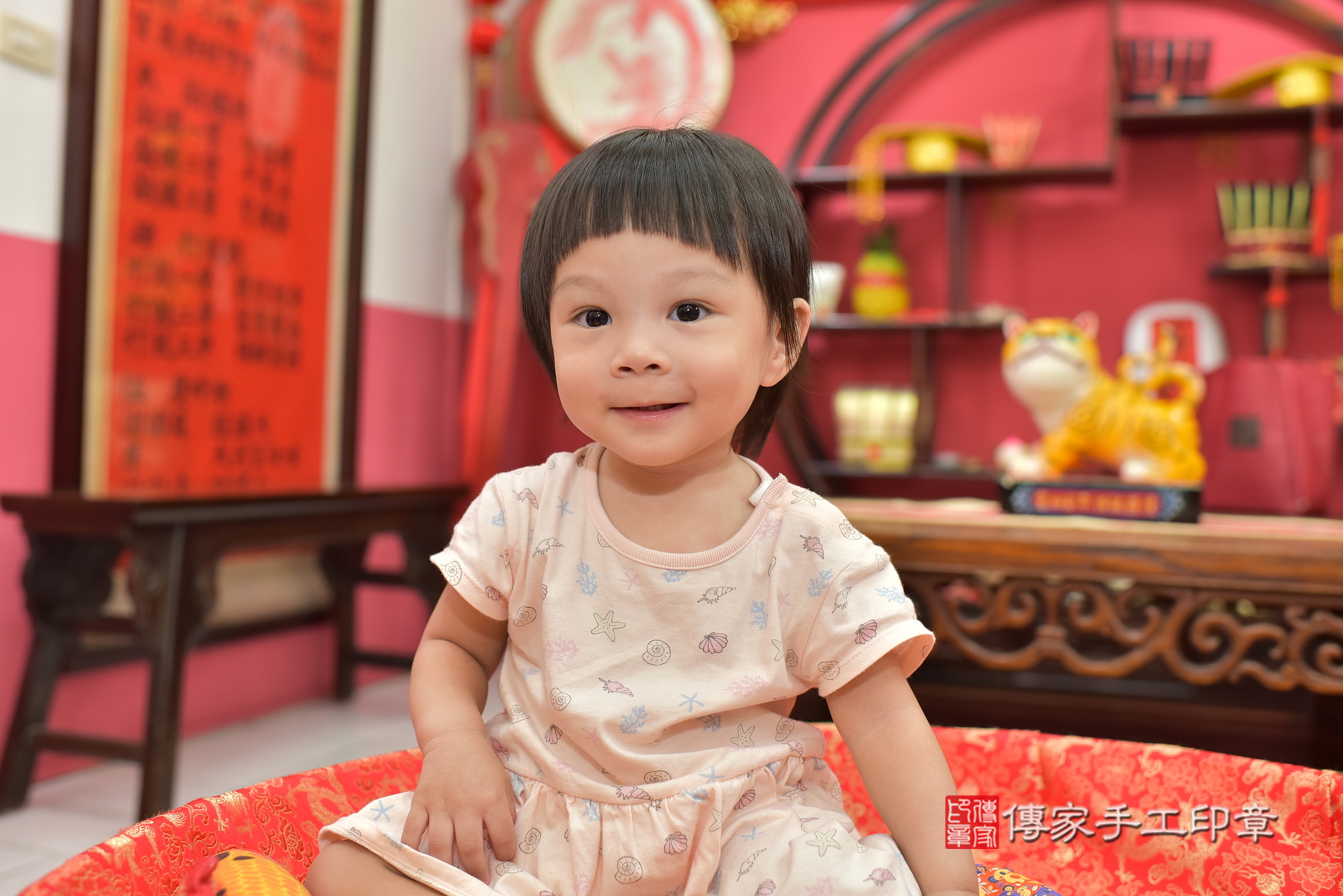 台中市北區蔡寶寶抓周推薦:傳家台中店抓周 .....照:12