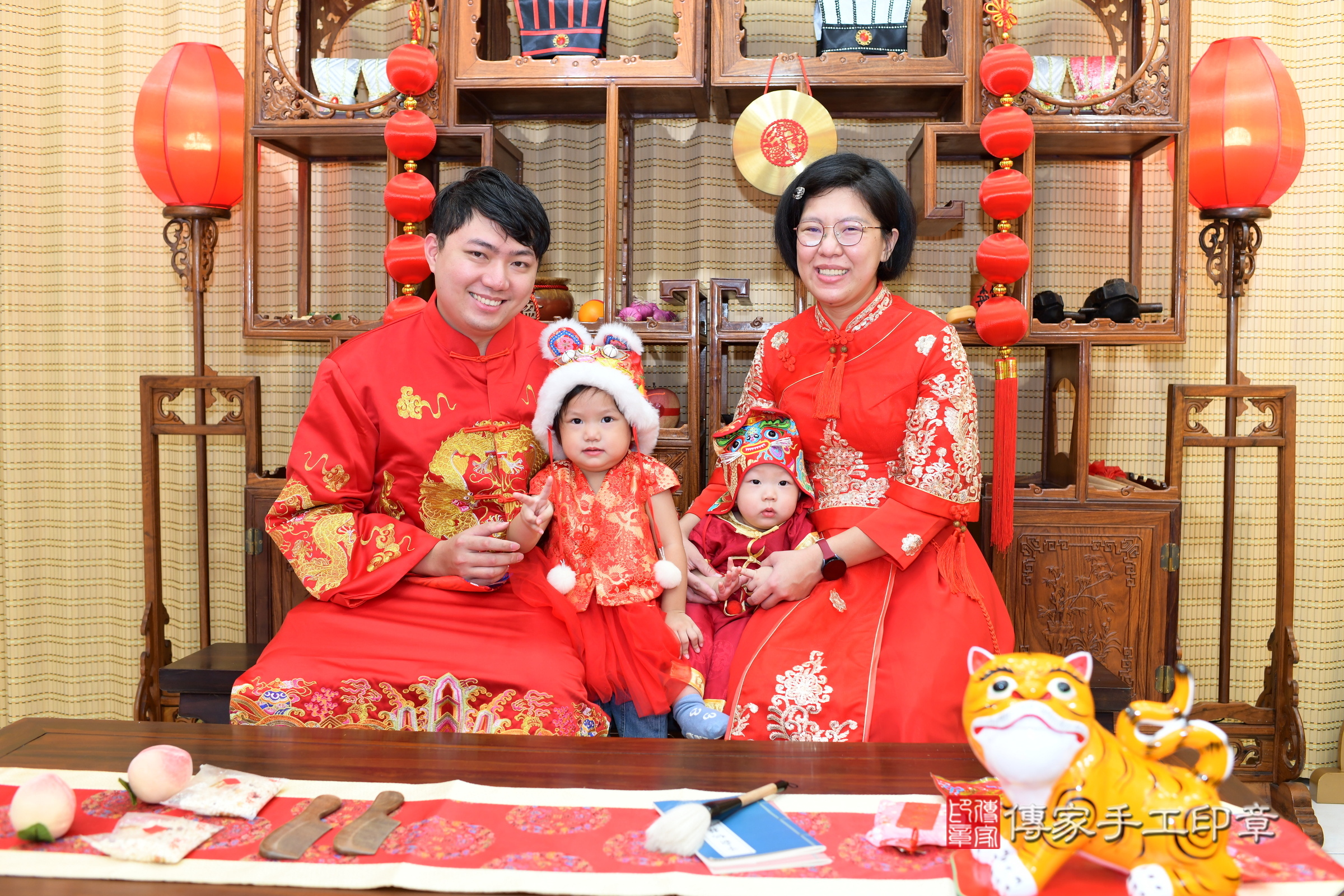 台南市永康區鄭寶寶抓周推薦:傳家台南店抓 .....照:29