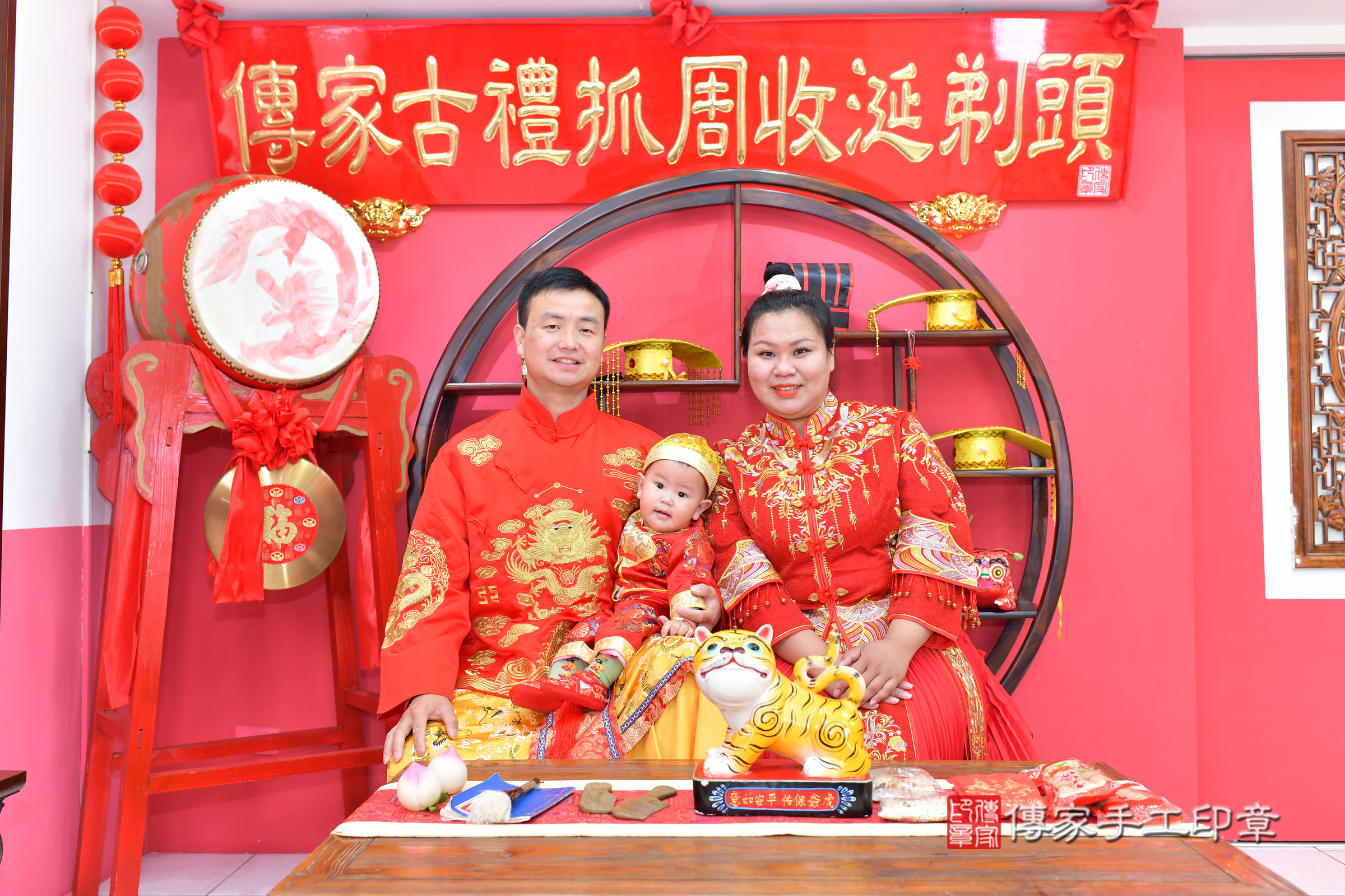台中市北區李寶寶抓周推薦:傳家台中店抓周 .....照:5