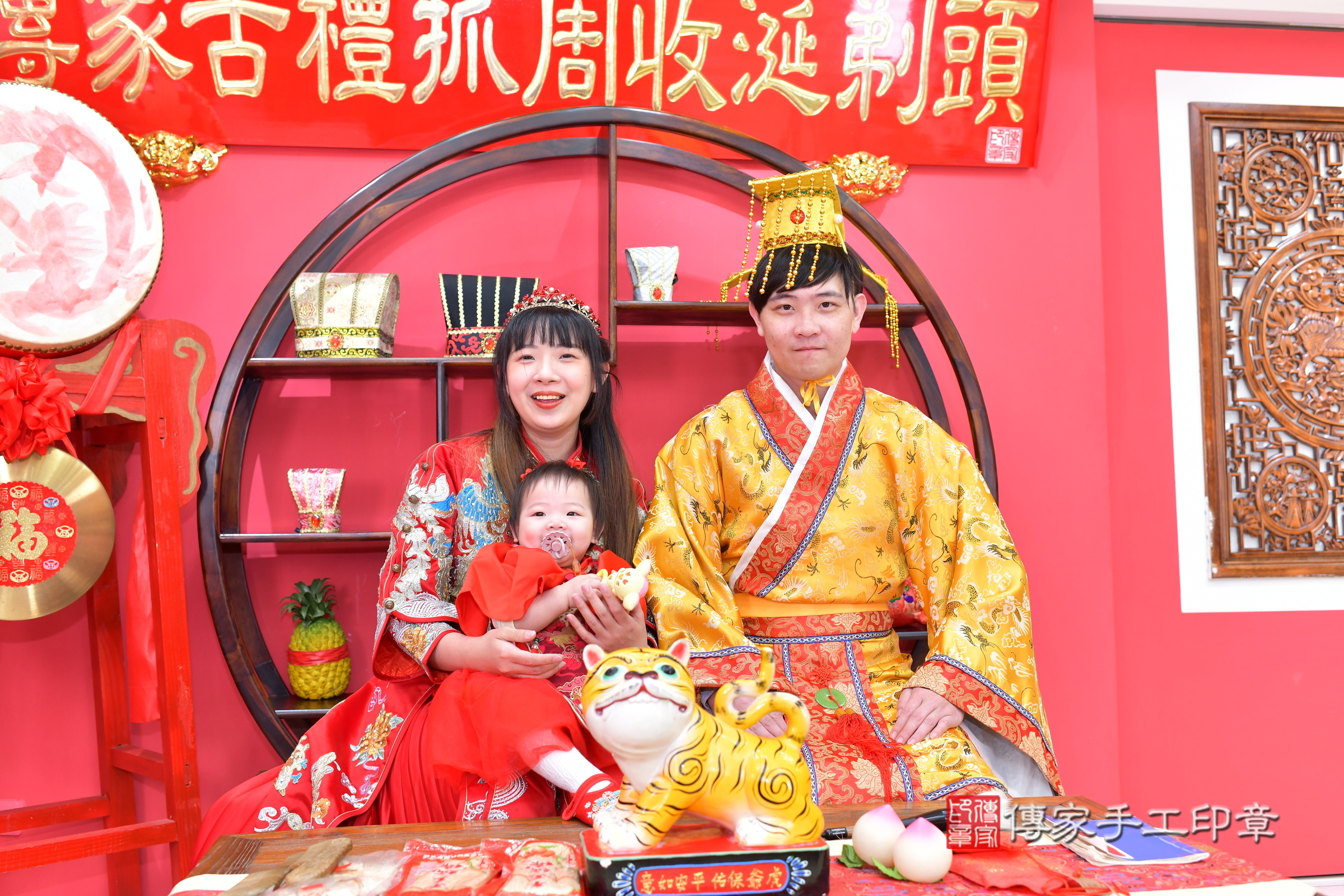 台中市北區伶伶寶寶抓周推薦:傳家台中店抓 .....照:15
