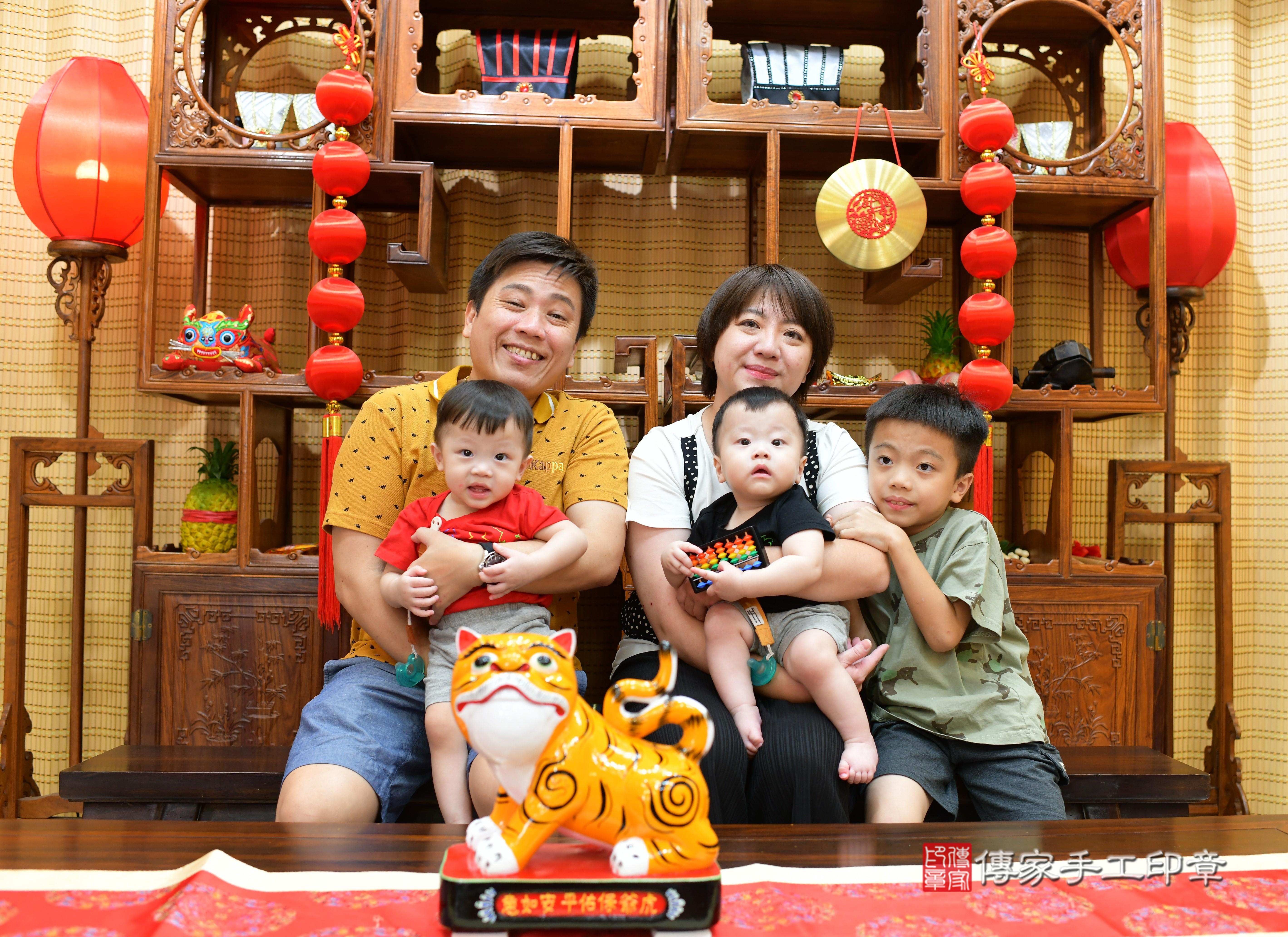 台南市永康區雙胞胎允允寶貝及文文寶貝抓周 .....照:11