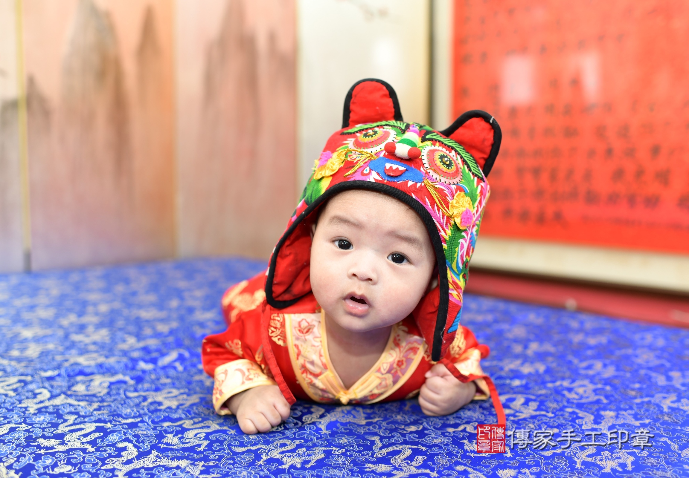 新北市永和區小淵寶寶收涎推薦:傳家新北店收涎中國風會場,嬰兒古禮收 .....照:1