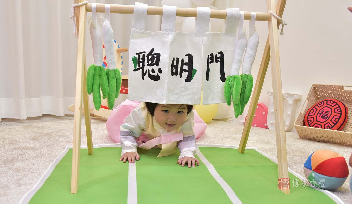 高雄門市會場，尤寶寶美式抓周+中式抓周，實際案例分享，案例照