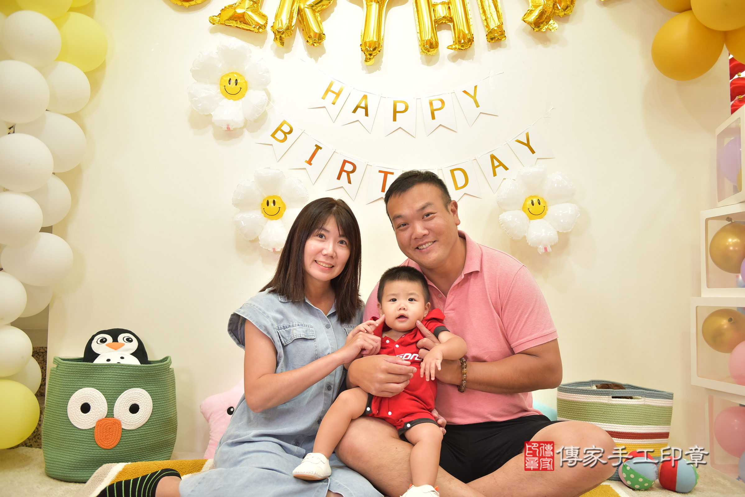 台南市永康區翔翔寶寶抓周推薦：傳家台南店抓周度脺現代美式會場 .....，案例照