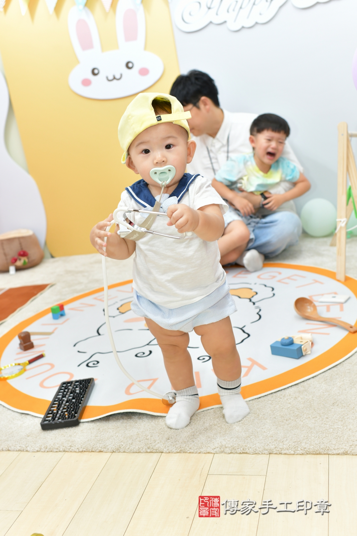 幸福成長的第一步：抓週儀式精采回顧。台中市晙晙寶貝抓周推薦： .....，案例照