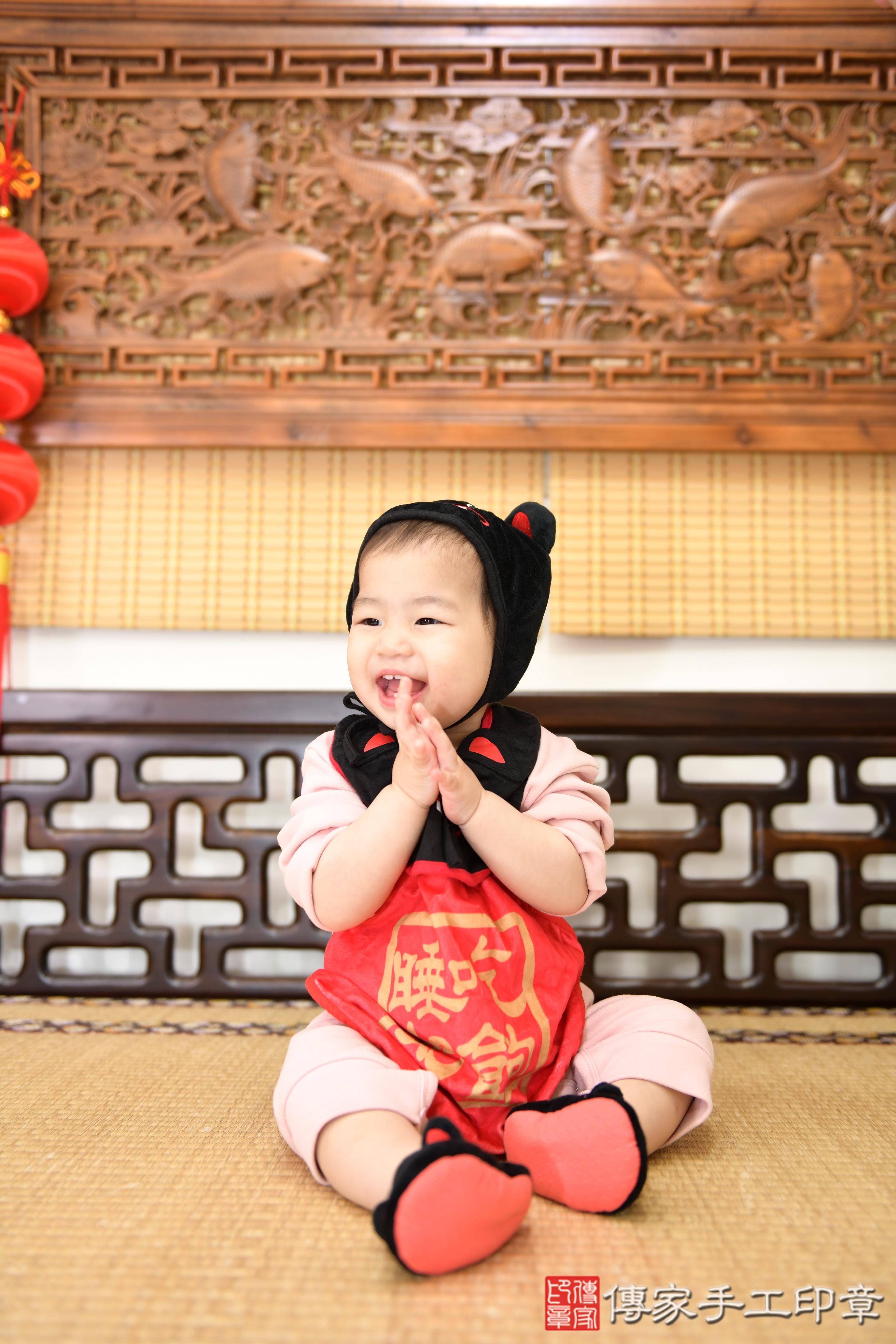 2026-03-22一歲抓週，百般祝福圍繞！台南市永康區姷姷寶貝抓周推薦：傳家台南店抓周度脺會場，嬰兒古禮抓周流程儀式吉祥話、抓周道具物品24種、拍照。抓周證書。2026年03月13日照：8