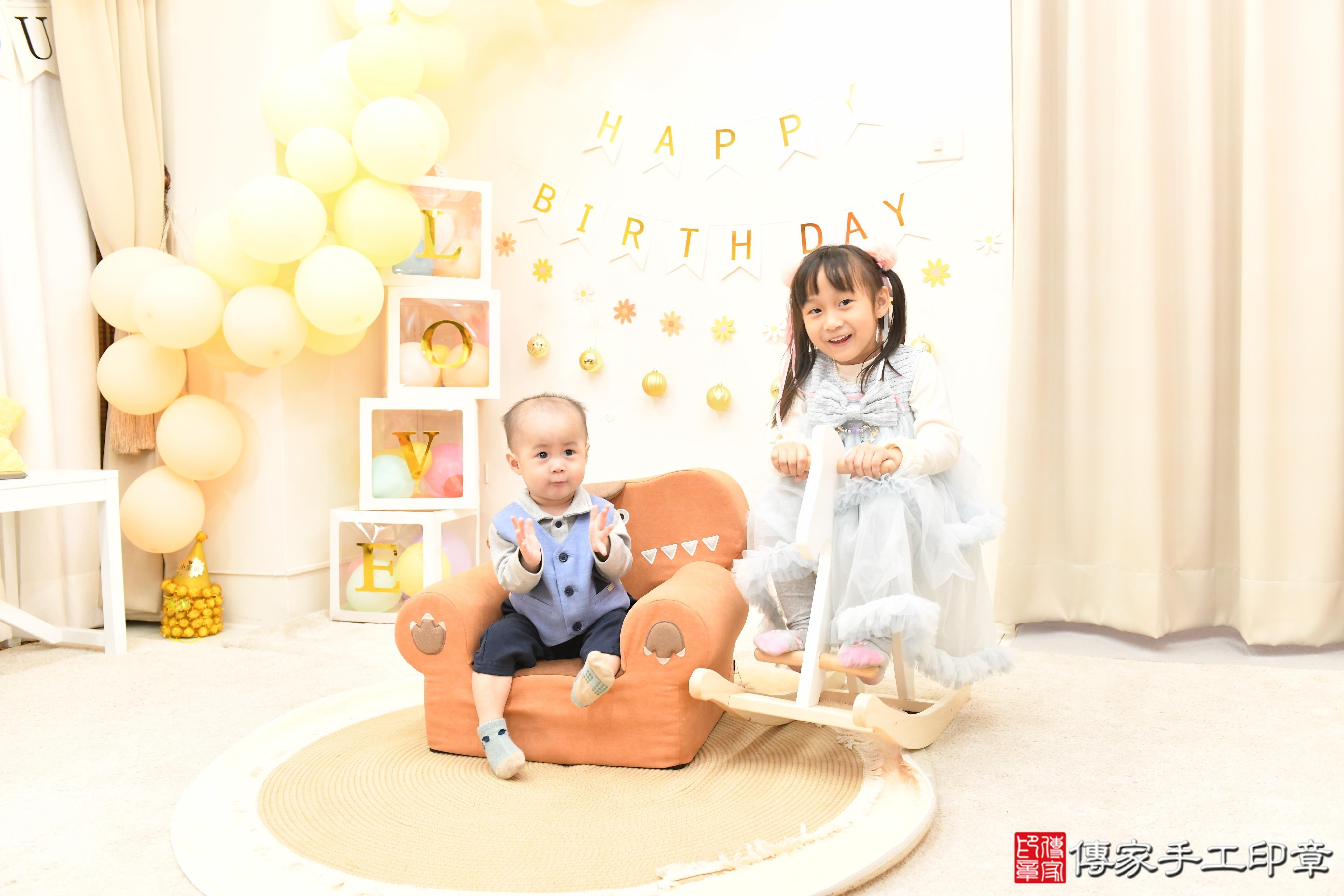 從古時傳承至今的「抓周」儀式，是寶寶滿周歲時的重要禮俗之一。 .....，案例照