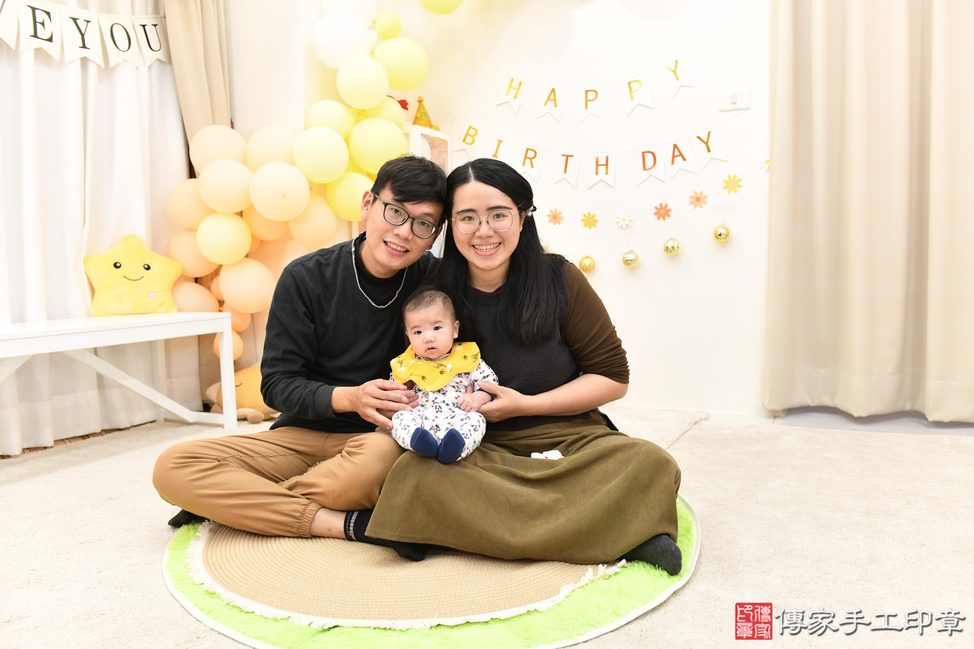 記錄寶寶的第一次收涎儀式，傳統與愛的完美結合。傳家高雄店古禮：高雄 .....照：6