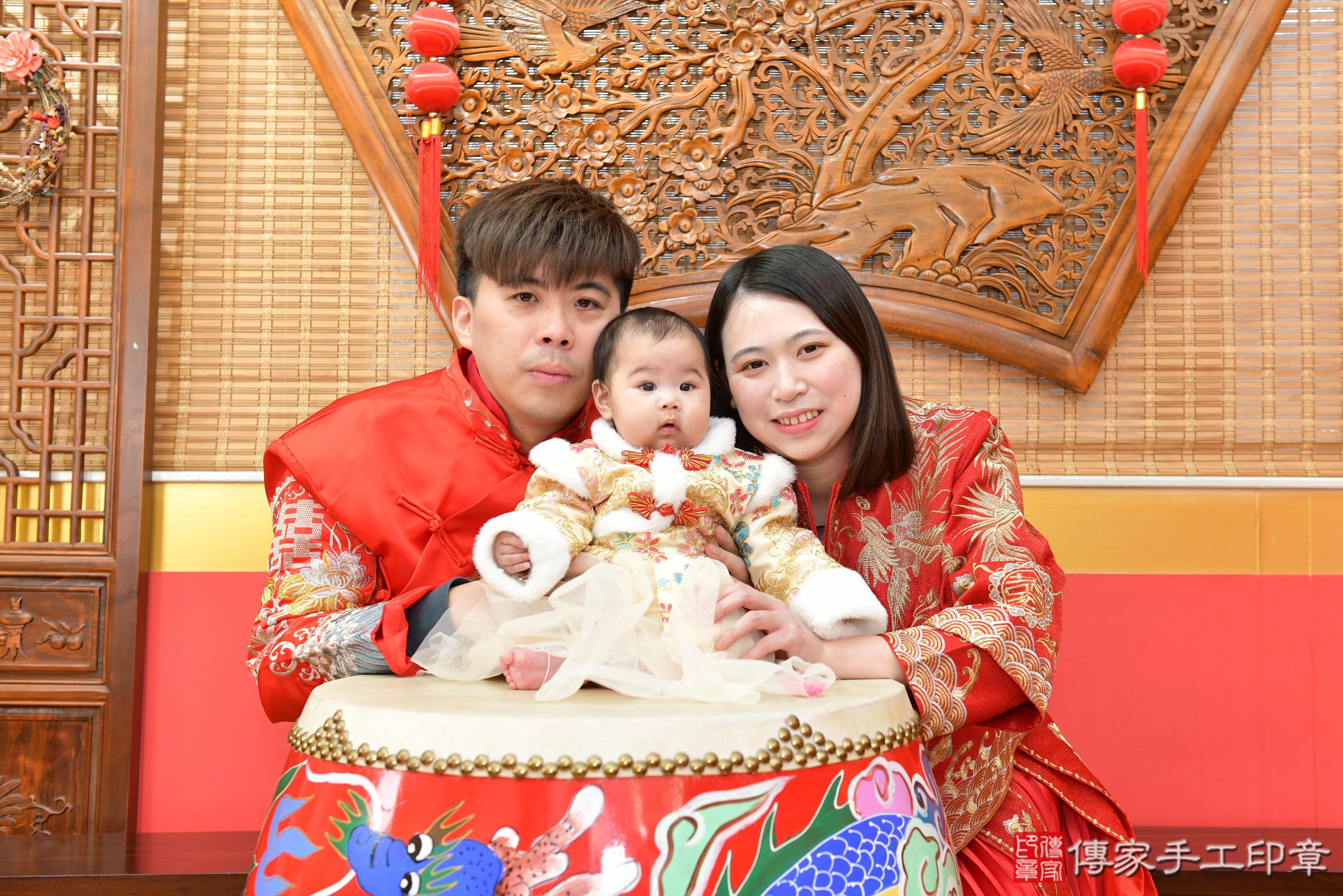 寶寶收涎儀式：甜蜜與祝福交織的成長紀念。傳家桃園店古禮：桃園市八德 .....照：2