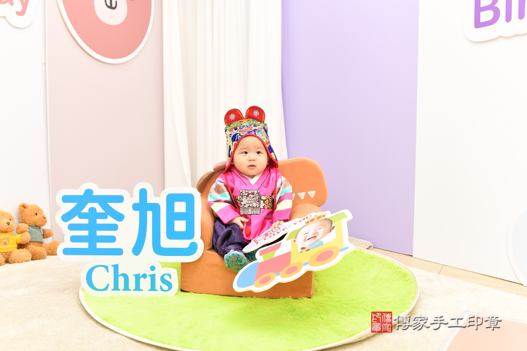 從古時傳承至今的「抓周」儀式，是寶寶滿周歲時的重要禮俗之一。 .....，案例照