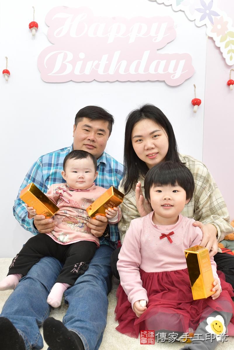 小手大未來，抓週儀式精彩呈現！桃園市小欣寶貝抓周推薦：傳家桃 .....，案例照