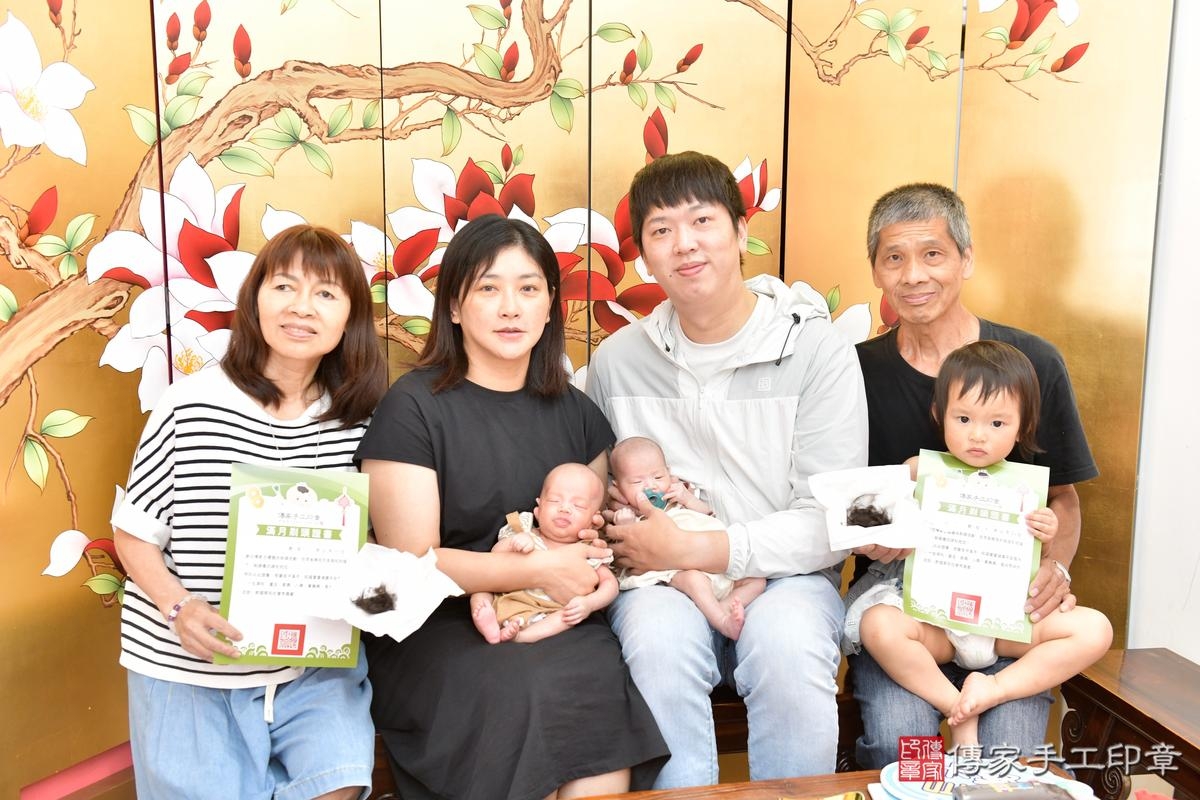 寶寶剃頭儀式：傳統習俗與祝福的完美結合！新竹市小暄寶貝滿月來店剃頭 .....照：11
