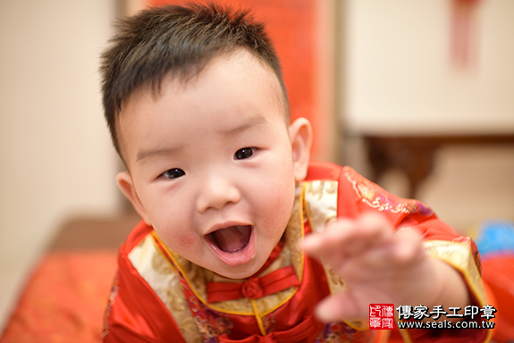 台中市北區謝寶寶古禮抓周祝福活動：傳家台中市抓周專業中國風會場照片6