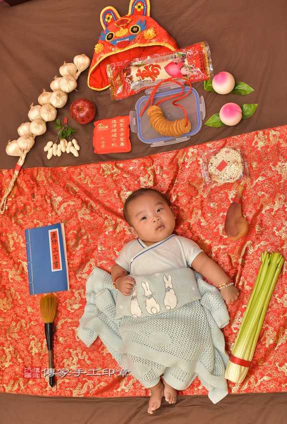 台中市北區程寶寶四個月收涎的好日子照片2