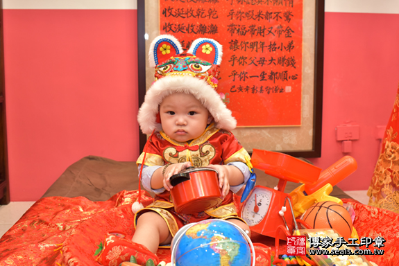 北區李寶寶古禮抓周：周歲抓周活動和儀式，一切圓滿。照片7