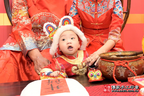 桃園市八德區葉寶寶古禮抓周:寶寶照，桃園店抓周。照片2