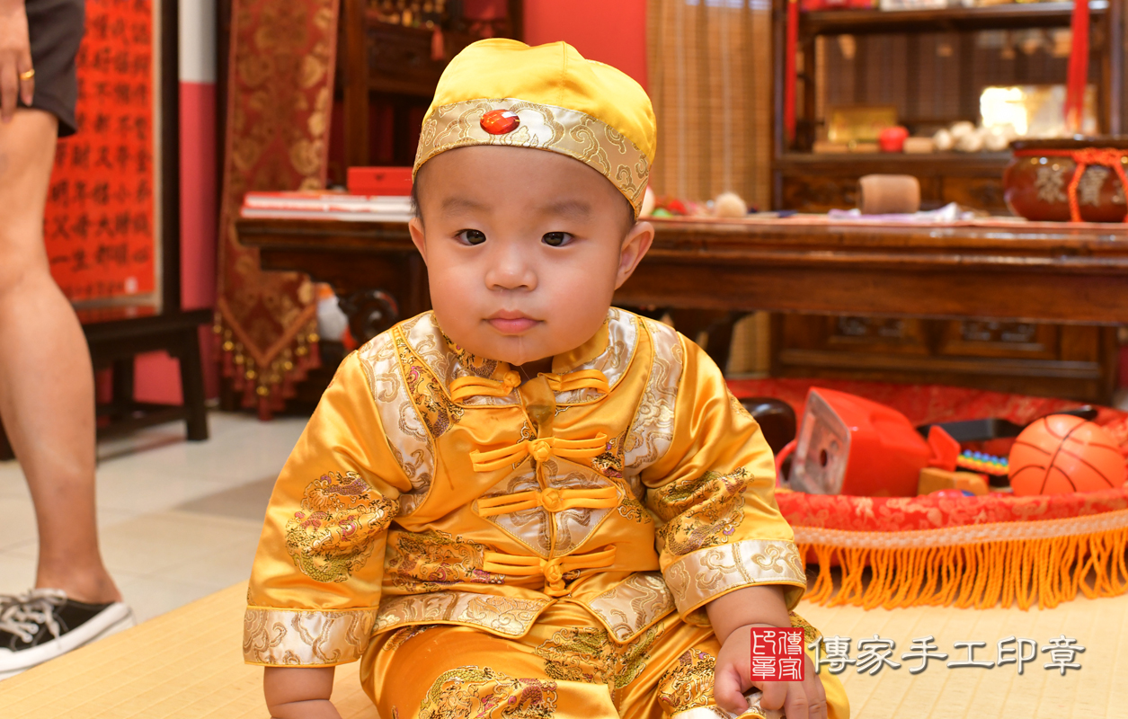 高雄市鳳山區阮寶寶古禮抓周祝福活動。照片 1