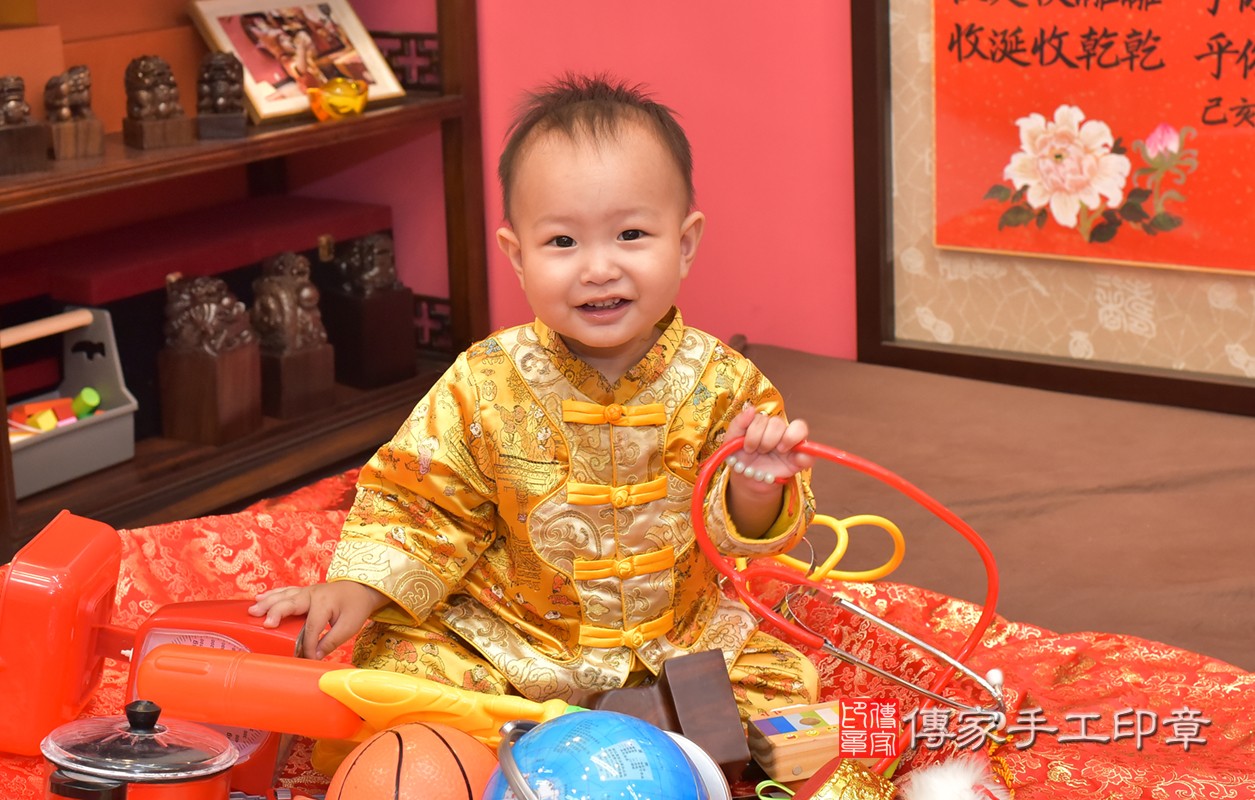 北區官寶寶古禮抓周：周歲抓周活動和儀式，一切圓滿。照片11