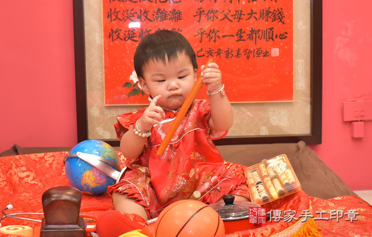 北區謝寶寶古禮抓周：周歲抓周活動和儀式，一切圓滿。照片6