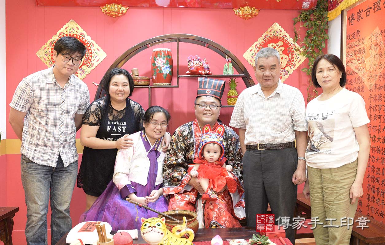 桃園市八德區林寶寶古禮抓周祝福活動: 寶寶周歲抓周活動和儀式，一切圓滿。照片17