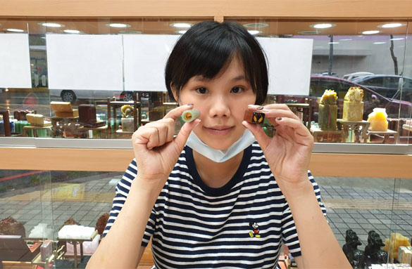 顧客滿意推薦臍帶章+胎毛章 -新竹市 陳小姐 2020.08.15 顧客滿意推薦臍帶章+胎毛章 -新竹市 陳小姐 2020.08.15