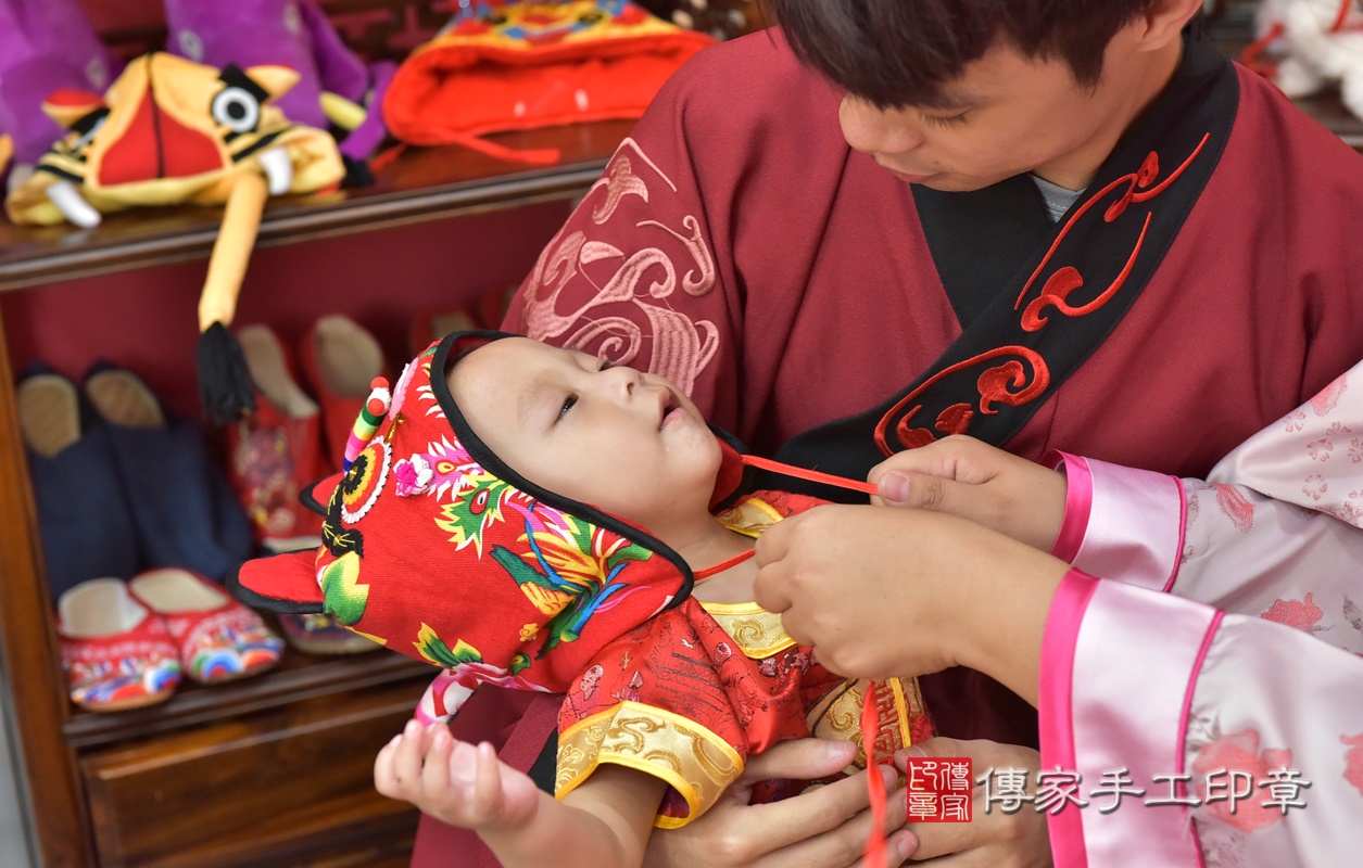 新竹市香山區孫寶寶古禮抓周祝福活動。2020.07.09 照片7