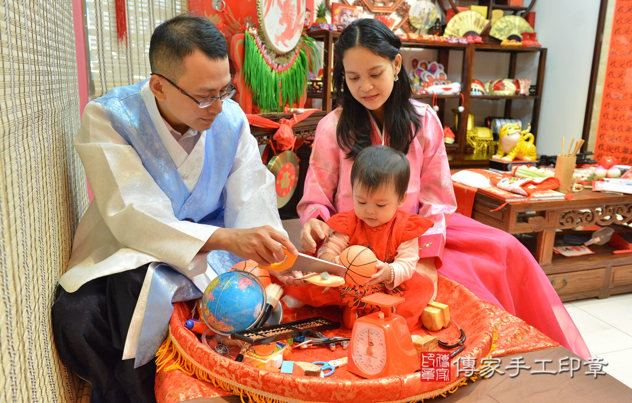 新竹市香山區陳寶寶古禮抓周祝福動。2020.03.03 照片2