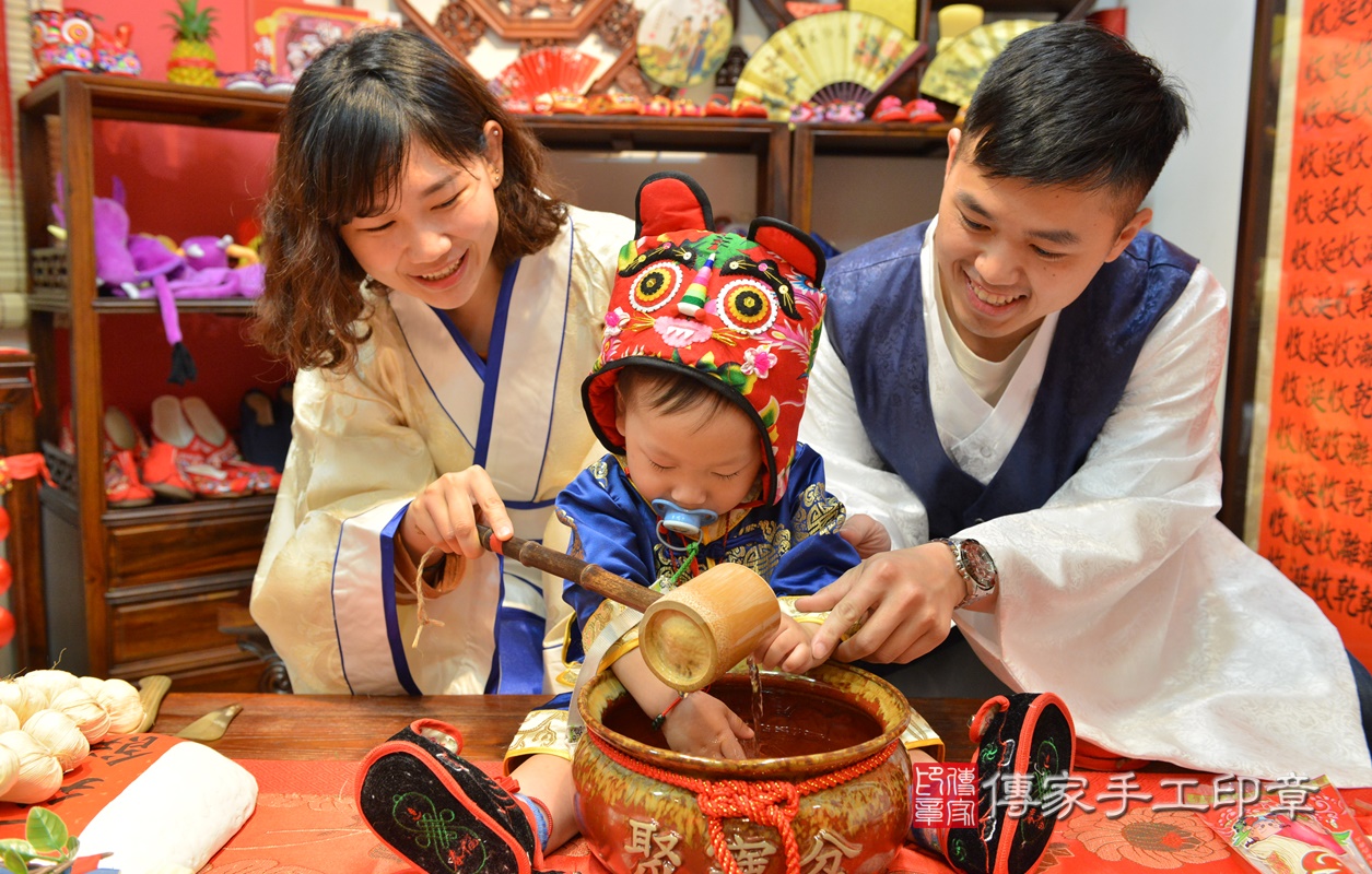 新竹市香山區許寶寶古禮抓周祝福活動。2020.02.05 照片11