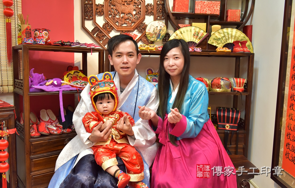 新竹市香山區郭寶寶古禮抓周祝福活動。2020.01.13 照片14