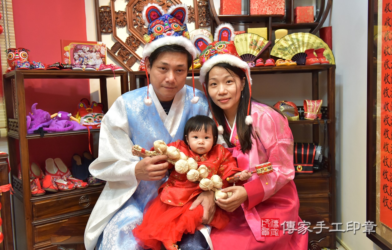 新竹市香山區王寶寶古禮抓周祝福活動。2020.01.15 照片30