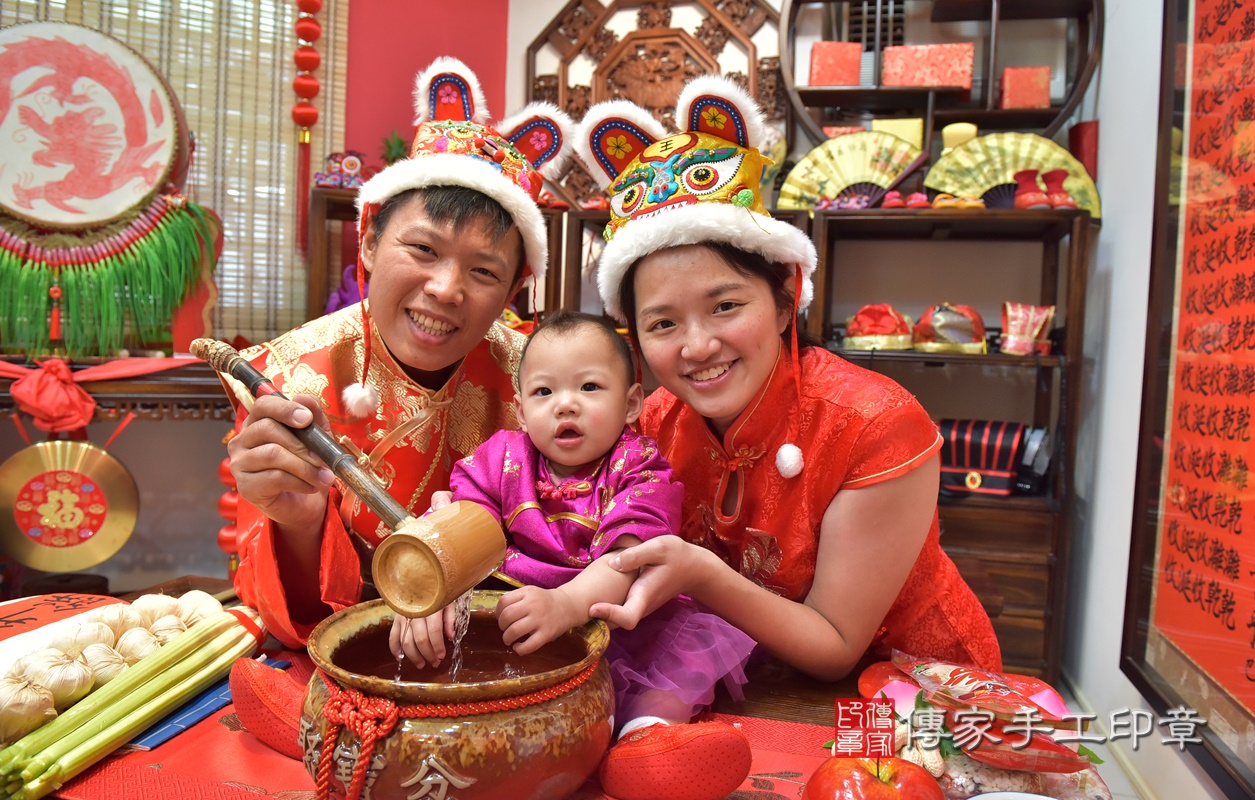 新竹市香山區胡寶寶古禮抓周祝福活動。2020.01.31 照片12