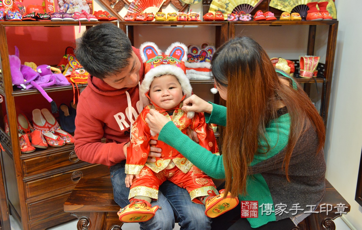 新竹市香山區呂寶寶古禮抓周祝福活動。2020.02.02 照片8