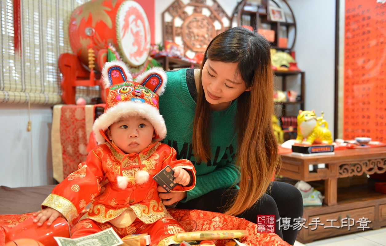 新竹市香山區呂寶寶古禮抓周祝福活動。2020.02.02 照片30