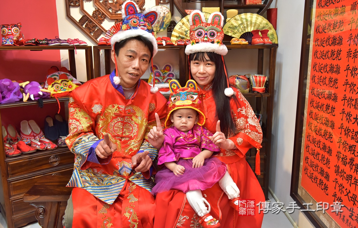 新竹市香山區張寶寶古禮抓周祝福活動。2020.01.09 照片20
