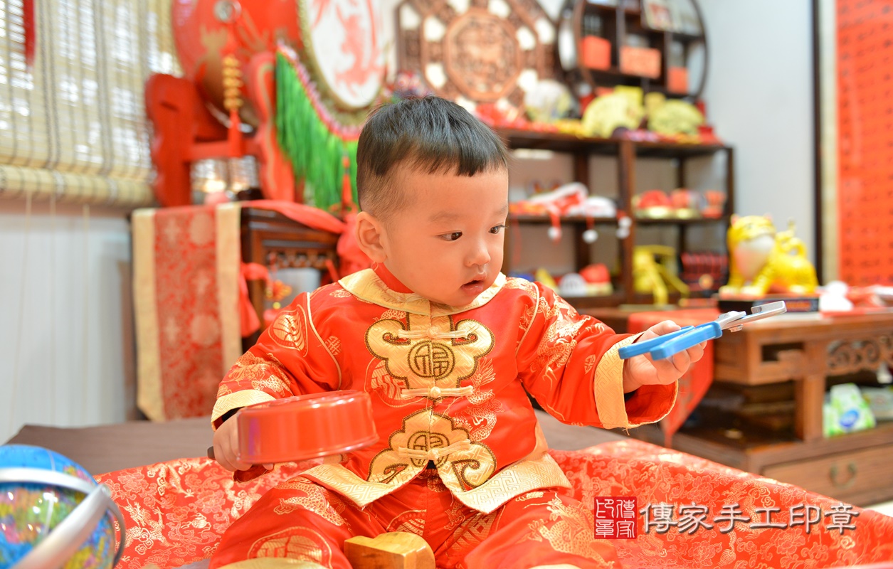 新竹市香山區聶寶寶古禮抓周祝福活動。2020.01.12 照片31