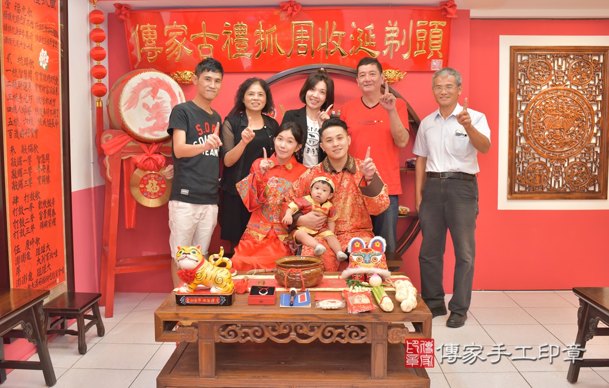 台中市北區林寶寶古禮抓周祝福活動。2020.11.15 照片11